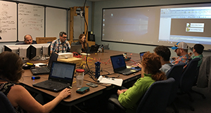 AHB staff attend software training