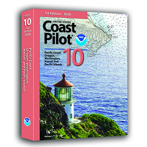 Cover of U.S. Coast Pilot 10, 1st Edition, 2020, publication.