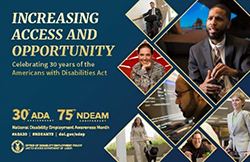 Poster for National Disability Awareness Month