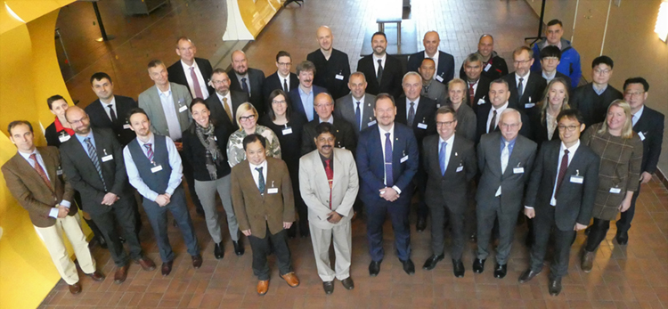 Participants of the Nautical Cartography Working Group meeting.