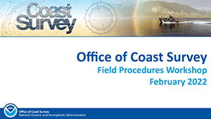 Decorative image displaying the first slide in OCS's Field Procedures Workshop presentation.