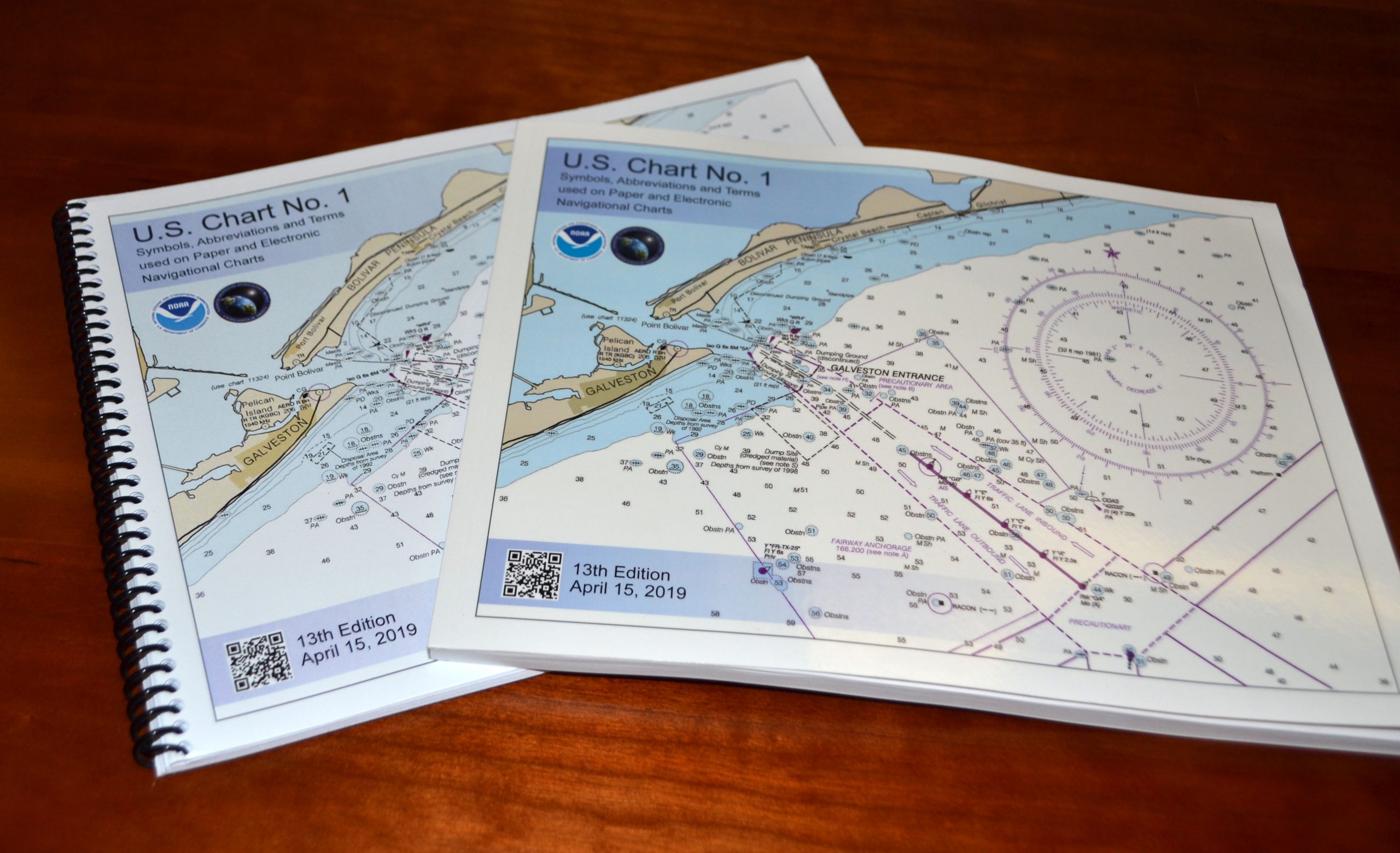 U.S. Chart No. 1 booklet covers
