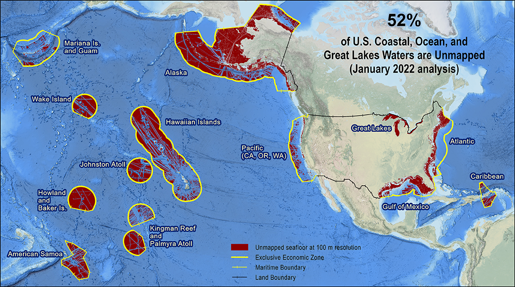 The Interagency Working Group On Ocean And Coastal Mapping Announces 