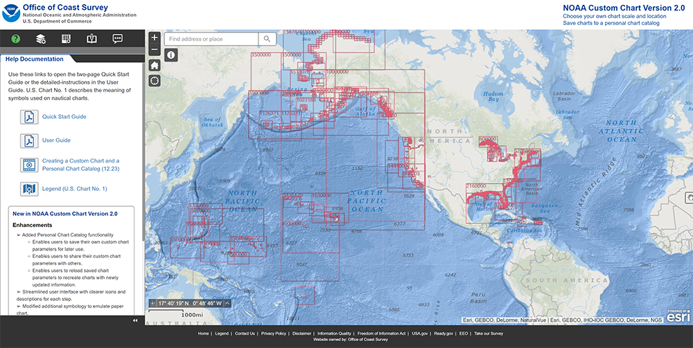 Charts Noaa Gov Rncs Rncs Shtml